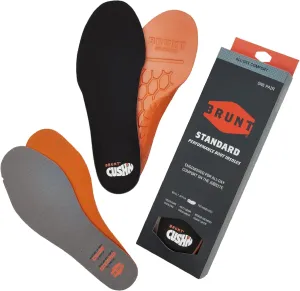 BRUNT Standard CUSH’N Insoles - Comfort Wook Boot Insoles - Built with CUSH’N Technology - Moisture Wicking - Anti-Odor Treatment - Bonus Memory Foam Layer
