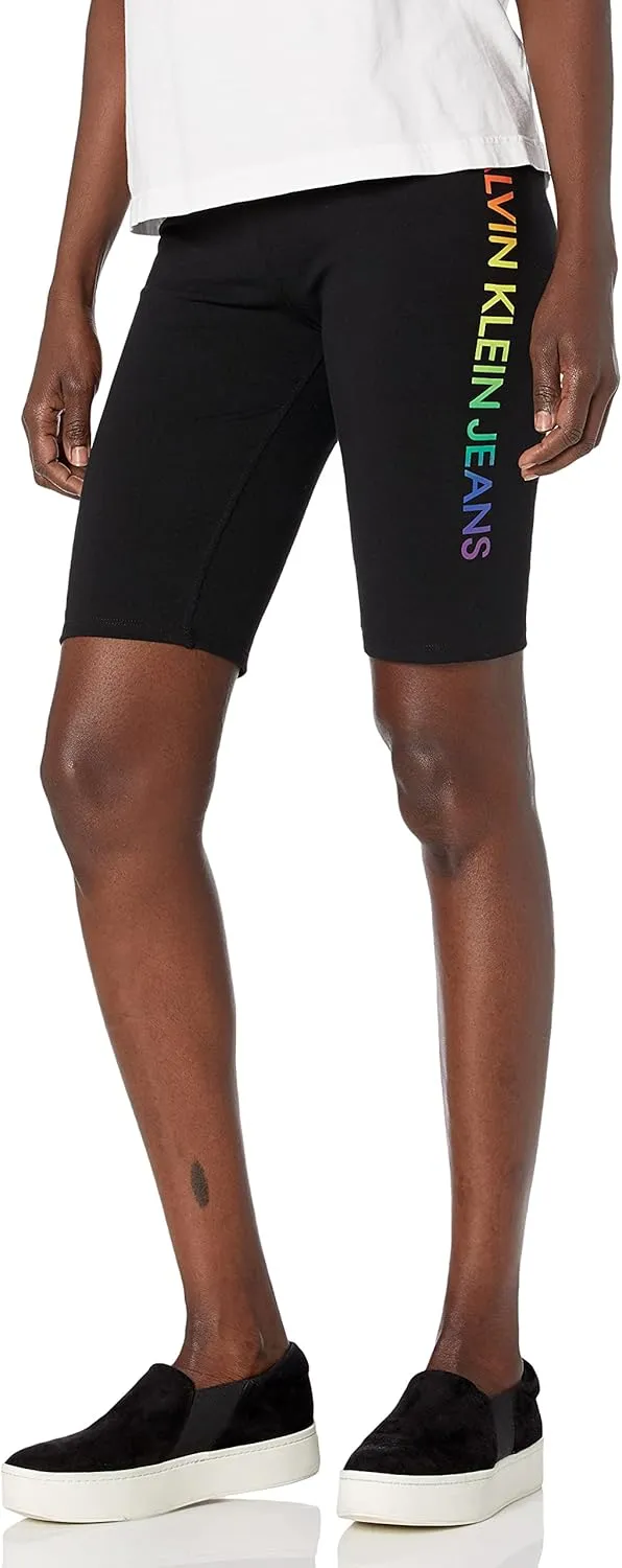 Calvin Klein Jeans Women's Pride Logo Bike Short