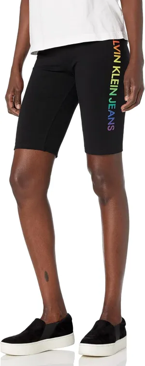 Calvin Klein Jeans Women's Pride Logo Bike Short