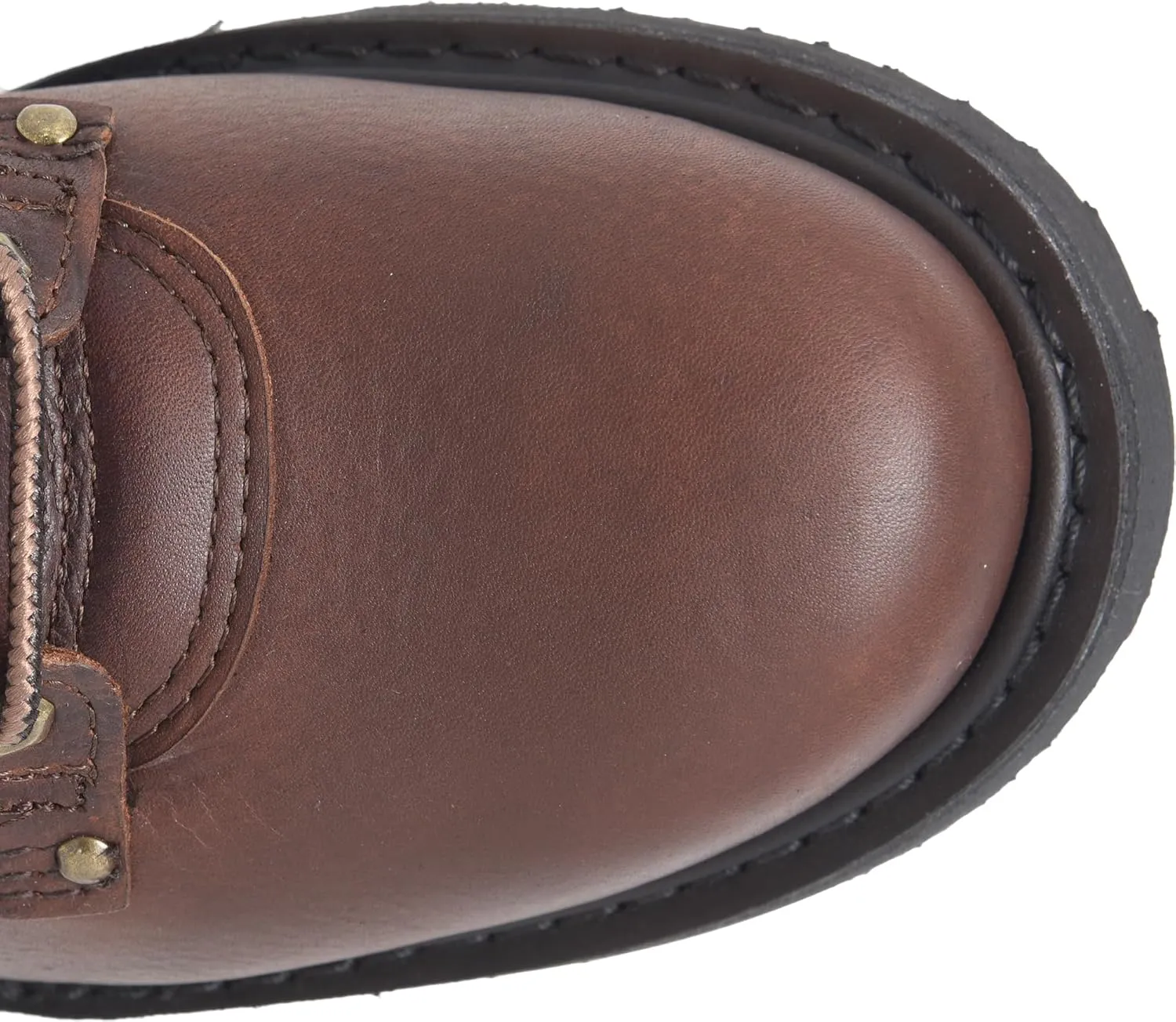 Carolina 6" St Plain Toe Grizzly Boot Amber Gold