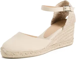 Castañer Women's Carol 60 Wedge Espadrille Pump
