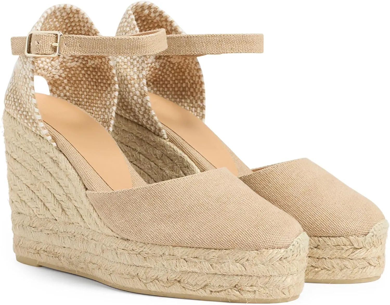 Castañer Women's Carol 80 Mm Wedge Espadrille Pump