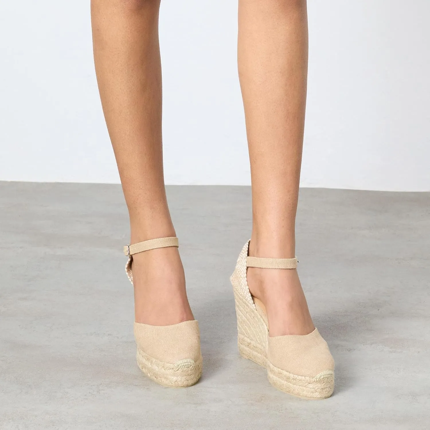 Castañer Women's Carol 80 Mm Wedge Espadrille Pump