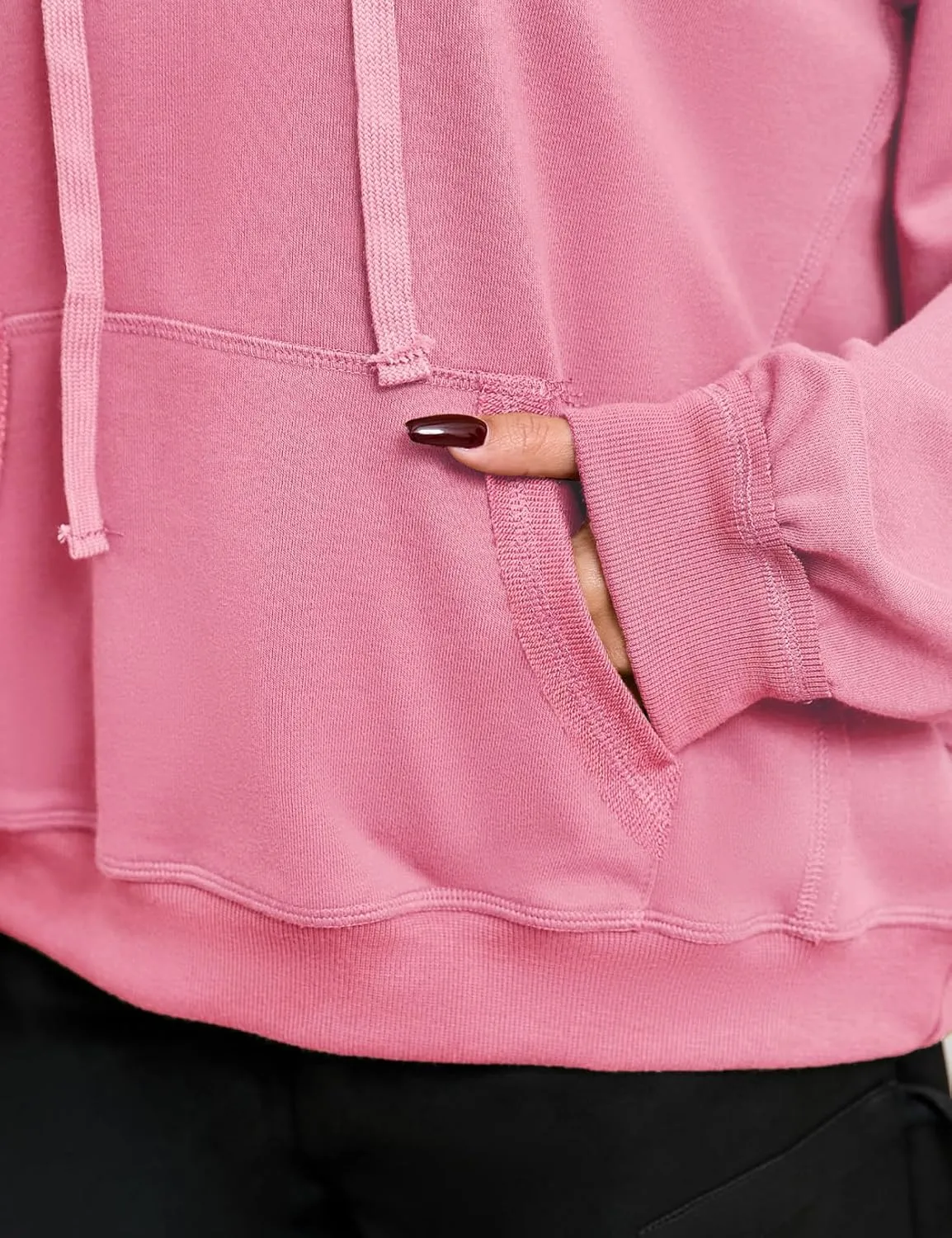 CHERFLY Oversized Hoodies for Women 2025 Fashion Pullover Sweatshirts Spring Outfits