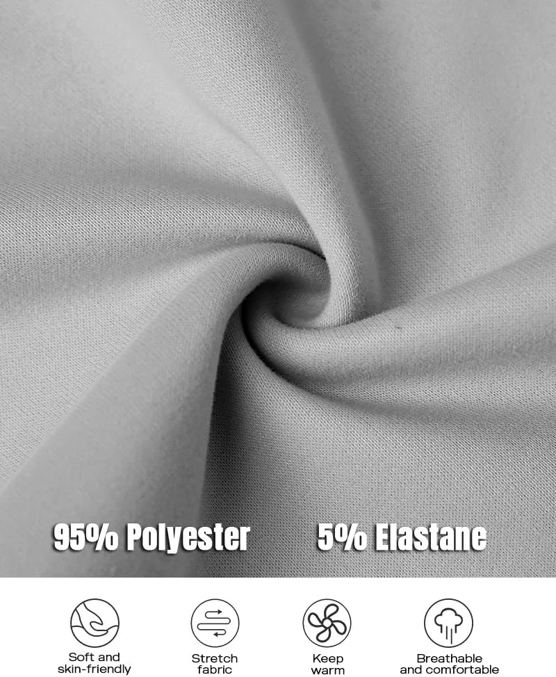 CHICME Womens Long Sleeve Zipper Slit Oversized Sweatshirt Casual Pullover Zipper Hoodies