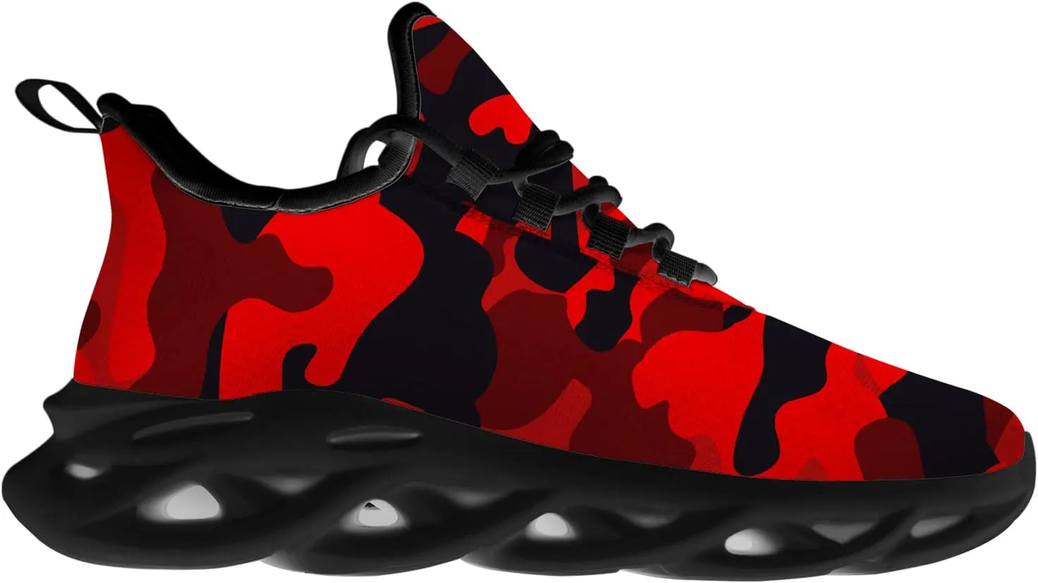 Ciadoon American Flag Shoes for Men Women Running Lightweight Sport Walking Tennis Sneakers 4th of July Shoes Gifts for Him Her