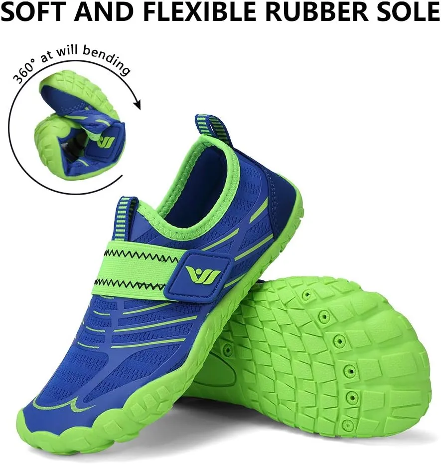 CIOR Boys & Girls Water Shoes Sports Aqua Athletic Sneakers Lightweight Sport Shoes(Toddler/Little Kid/Big Kid)