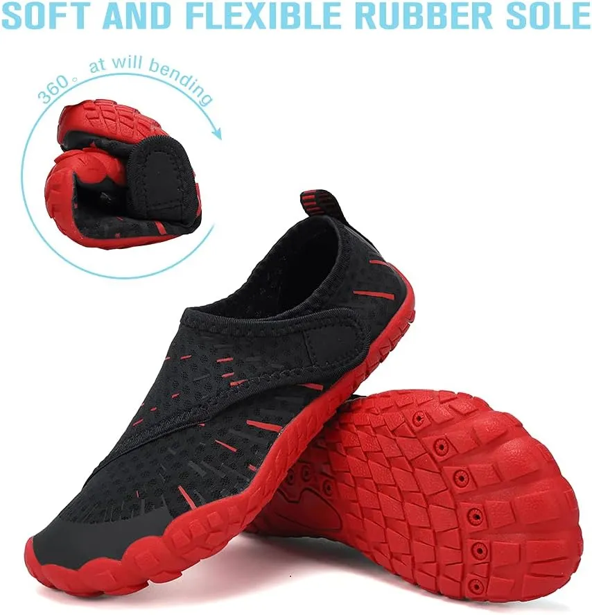 CIOR Boys & Girls Water Shoes Sports Aqua Athletic Sneakers Lightweight Sport Shoes(Toddler/Little Kid/Big Kid)