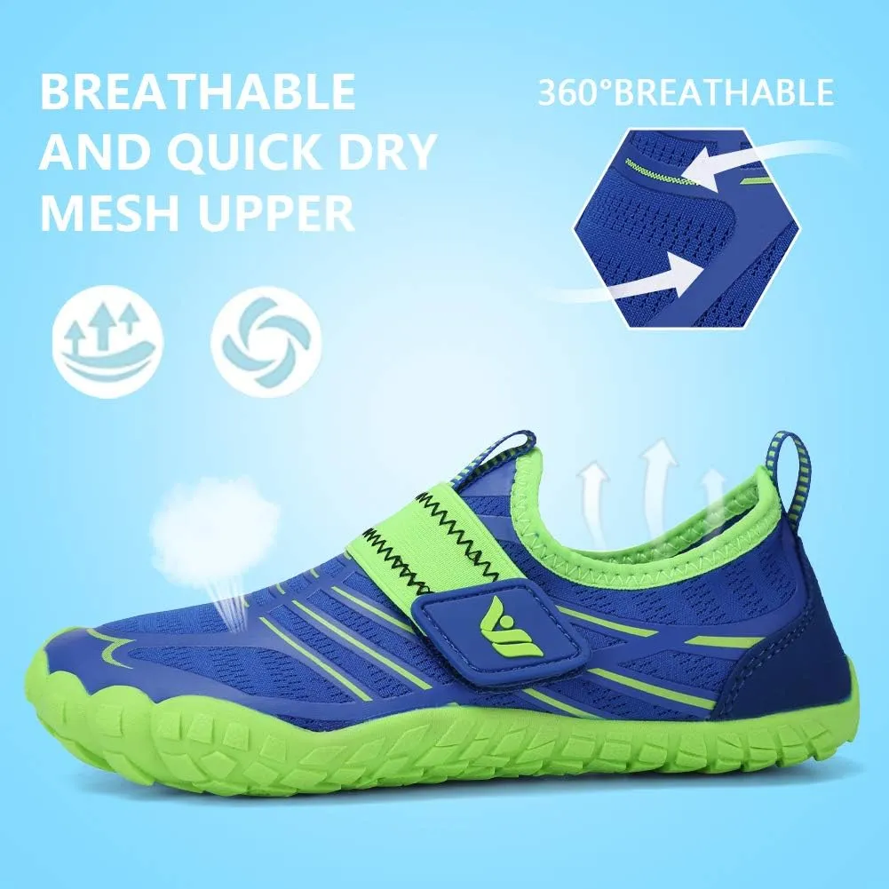 CIOR Boys & Girls Water Shoes Sports Aqua Athletic Sneakers Lightweight Sport Shoes(Toddler/Little Kid/Big Kid)
