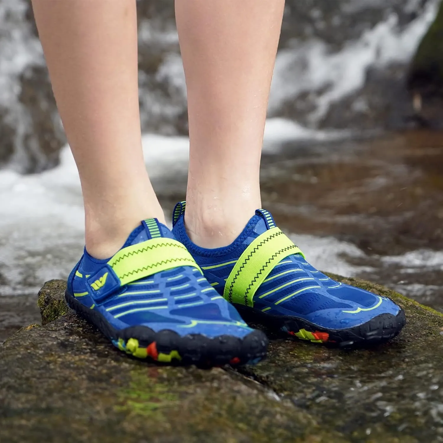 CIOR Boys & Girls Water Shoes Sports Aqua Athletic Sneakers Lightweight Sport Shoes(Toddler/Little Kid/Big Kid)