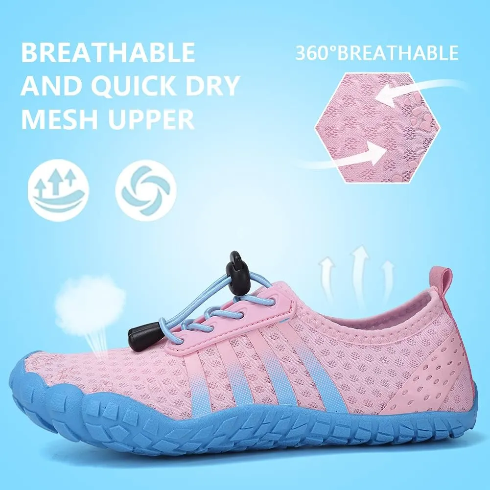 CIOR Boys & Girls Water Shoes Sports Aqua Athletic Sneakers Lightweight Sport Shoes(Toddler/Little Kid/Big Kid)