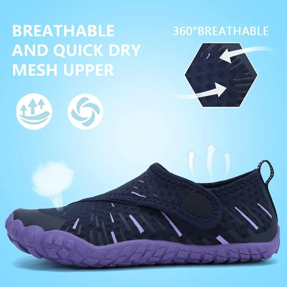 CIOR Boys & Girls Water Shoes Sports Aqua Athletic Sneakers Lightweight Sport Shoes(Toddler/Little Kid/Big Kid)