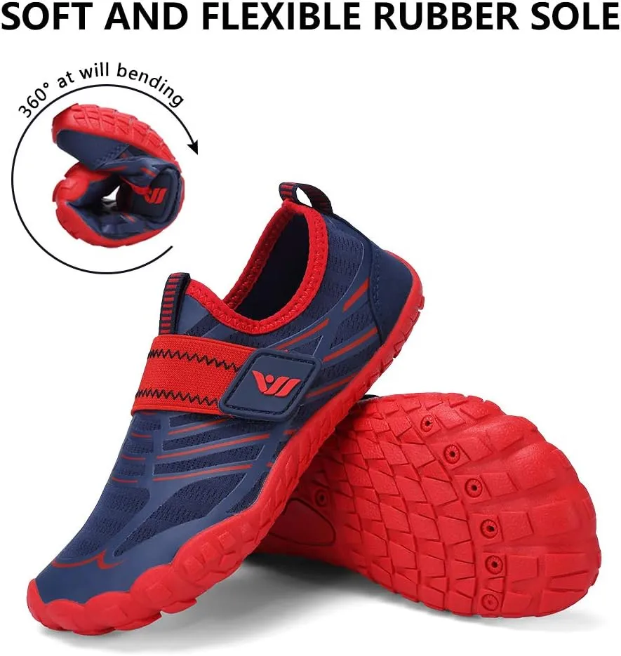 CIOR Boys & Girls Water Shoes Sports Aqua Athletic Sneakers Lightweight Sport Shoes(Toddler/Little Kid/Big Kid)