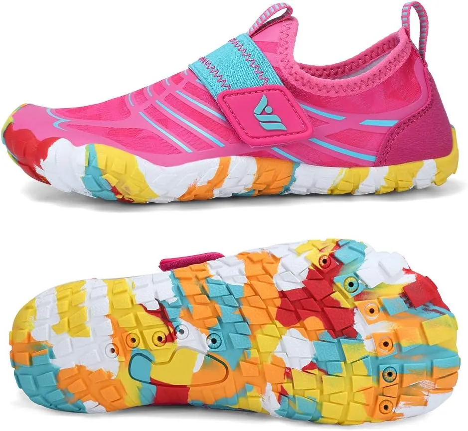 CIOR Boys & Girls Water Shoes Sports Aqua Athletic Sneakers Lightweight Sport Shoes(Toddler/Little Kid/Big Kid)