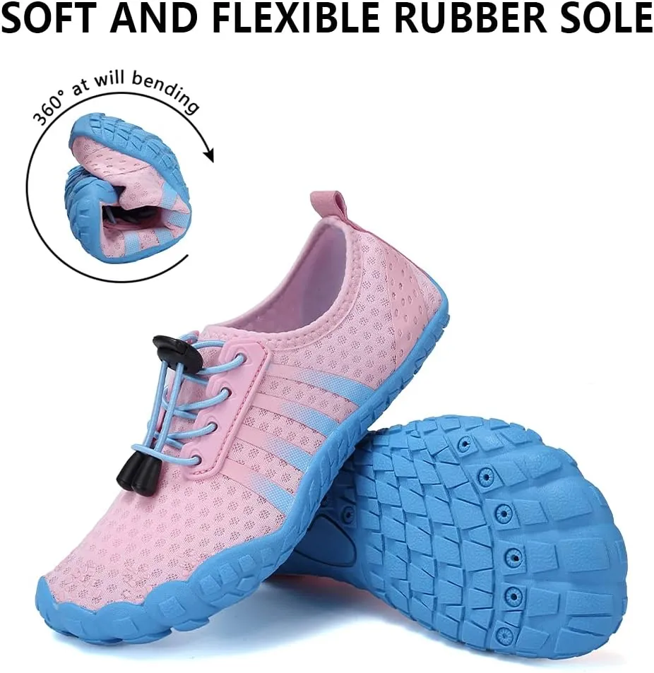 CIOR Boys & Girls Water Shoes Sports Aqua Athletic Sneakers Lightweight Sport Shoes(Toddler/Little Kid/Big Kid)