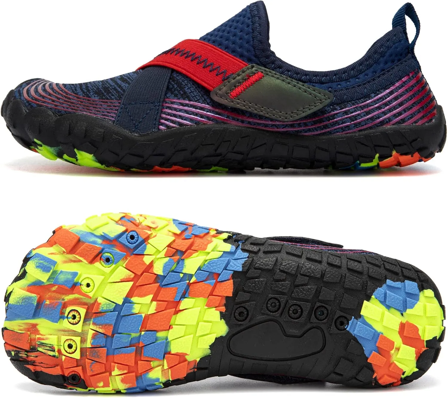 CIOR Kids Boys & Girls Water Shoes Sports Aqua Athletic Sneakers Lightweight Sport Fast Dry Shoes(Toddler/Little Kid/Big Kid)