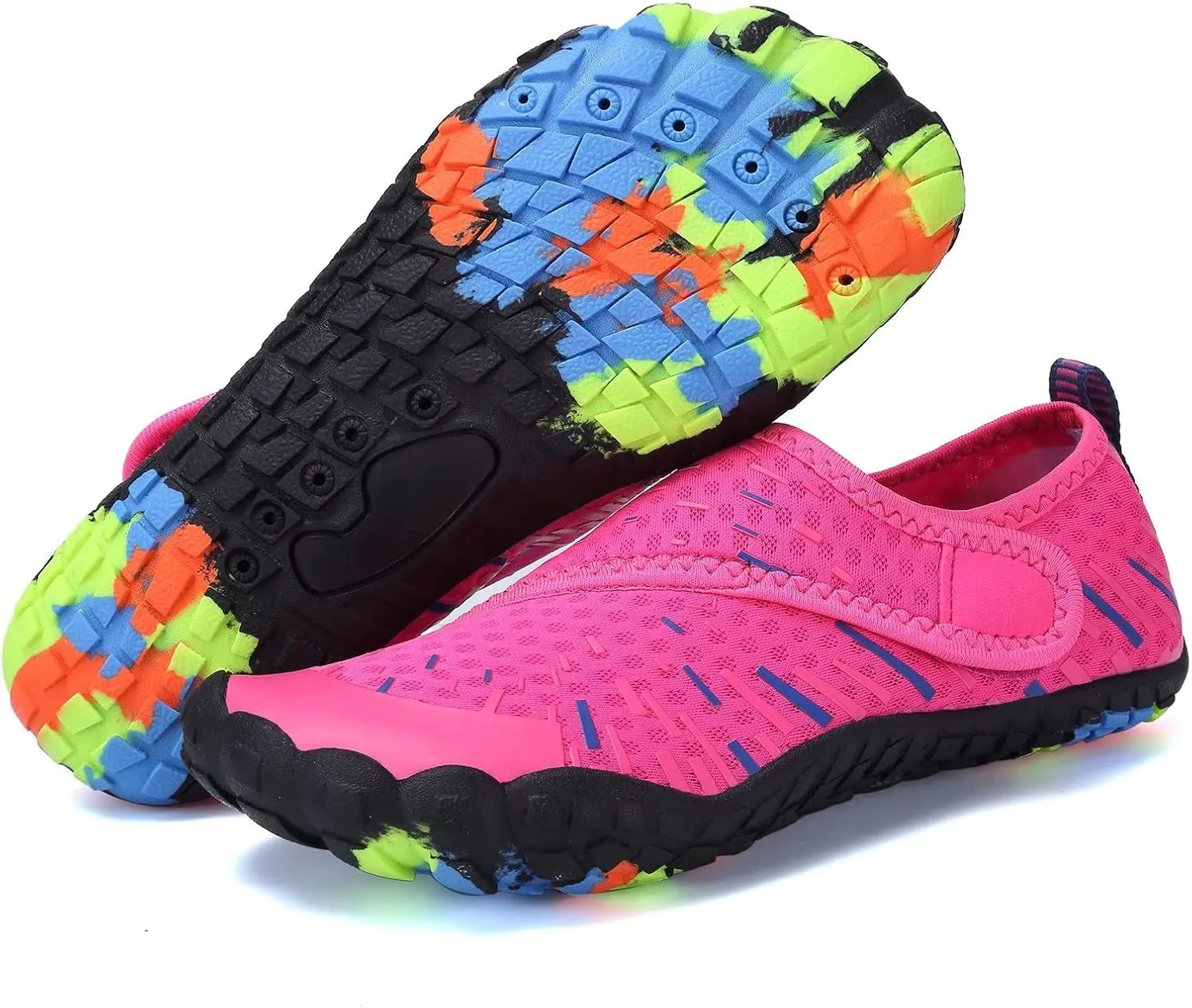 CIOR Kids Boys & Girls Water Shoes Sports Aqua Athletic Sneakers Lightweight Sport Fast Dry Shoes(Toddler/Little Kid/Big Kid)