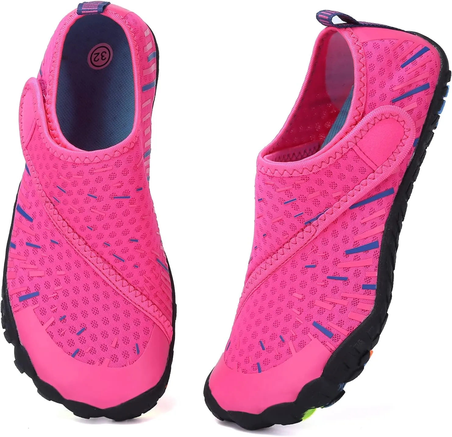 CIOR Kids Boys & Girls Water Shoes Sports Aqua Athletic Sneakers Lightweight Sport Fast Dry Shoes(Toddler/Little Kid/Big Kid)