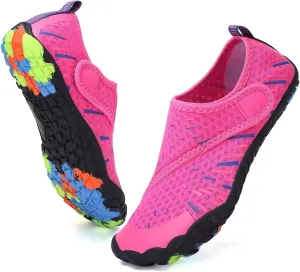 CIOR Kids Boys & Girls Water Shoes Sports Aqua Athletic Sneakers Lightweight Sport Fast Dry Shoes(Toddler/Little Kid/Big Kid)