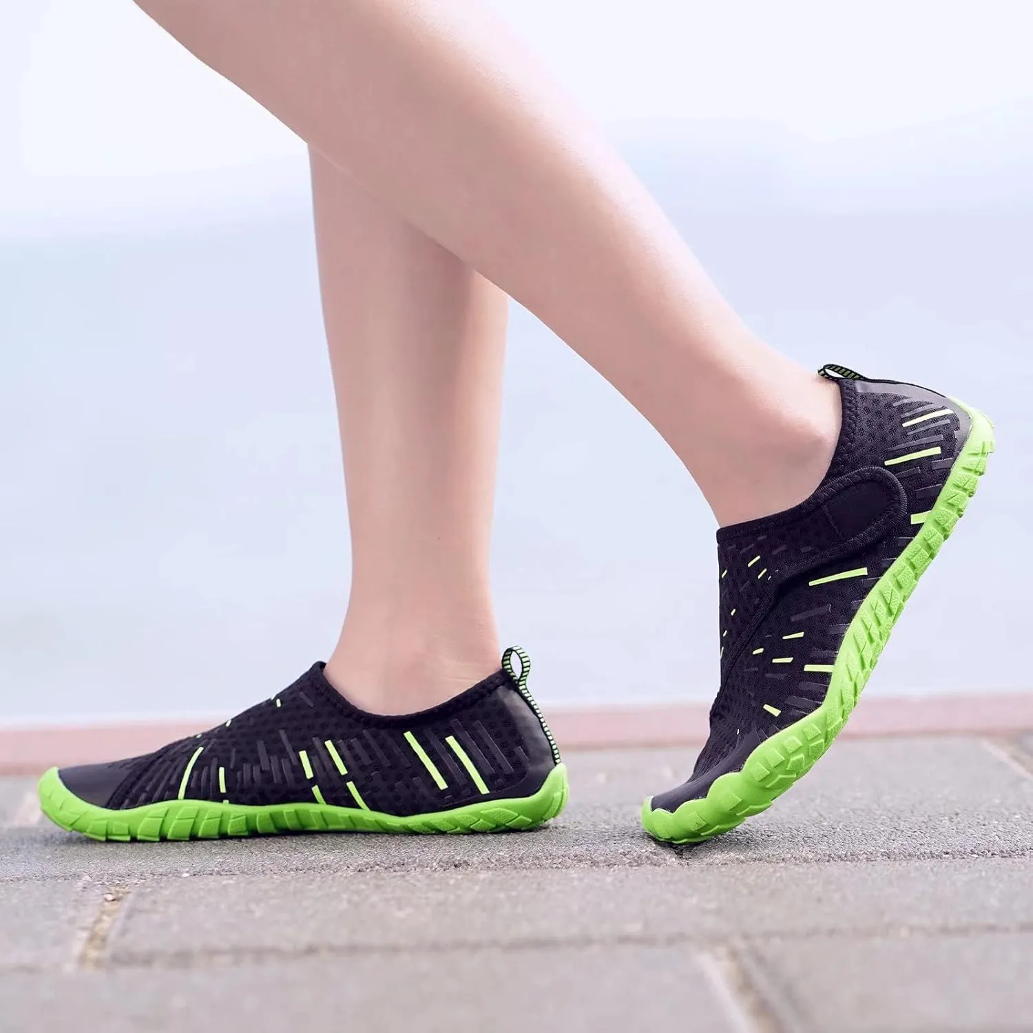 CIOR Kids Boys & Girls Water Shoes Sports Aqua Athletic Sneakers Lightweight Sport Fast Dry Shoes(Toddler/Little Kid/Big Kid)