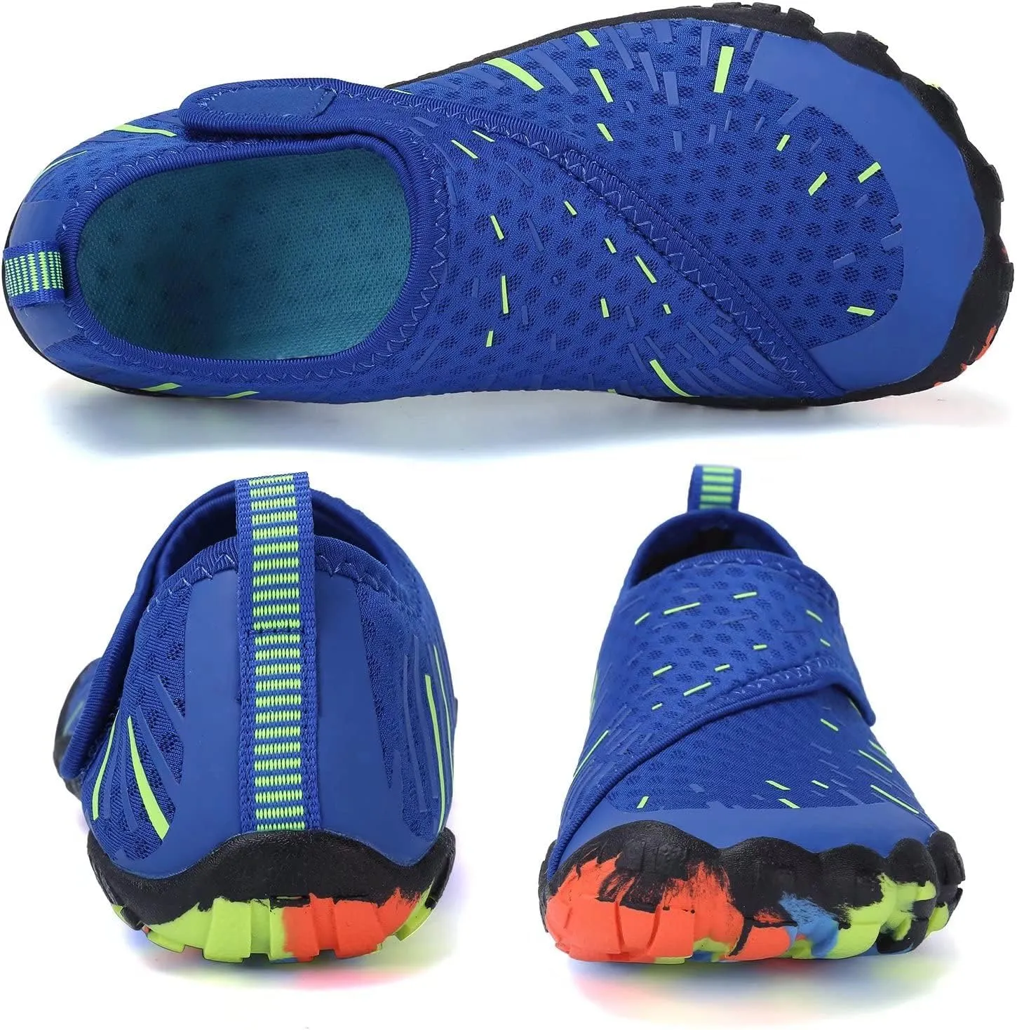 CIOR Kids Boys & Girls Water Shoes Sports Aqua Athletic Sneakers Lightweight Sport Fast Dry Shoes(Toddler/Little Kid/Big Kid)