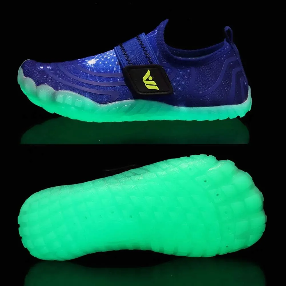 CIOR Kids Boys Girls Water Shoes Aqua Athletic Sneakers Lightweight Sports Walking Shoes(Toddler/Little Kid/Big Kid)