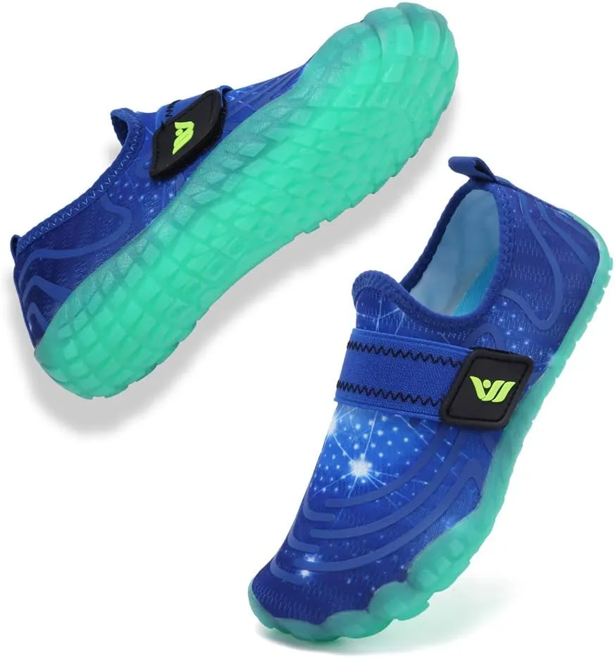 CIOR Kids Boys Girls Water Shoes Aqua Athletic Sneakers Lightweight Sports Walking Shoes(Toddler/Little Kid/Big Kid)