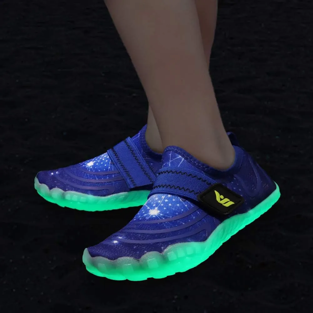 CIOR Kids Boys Girls Water Shoes Aqua Athletic Sneakers Lightweight Sports Walking Shoes(Toddler/Little Kid/Big Kid)