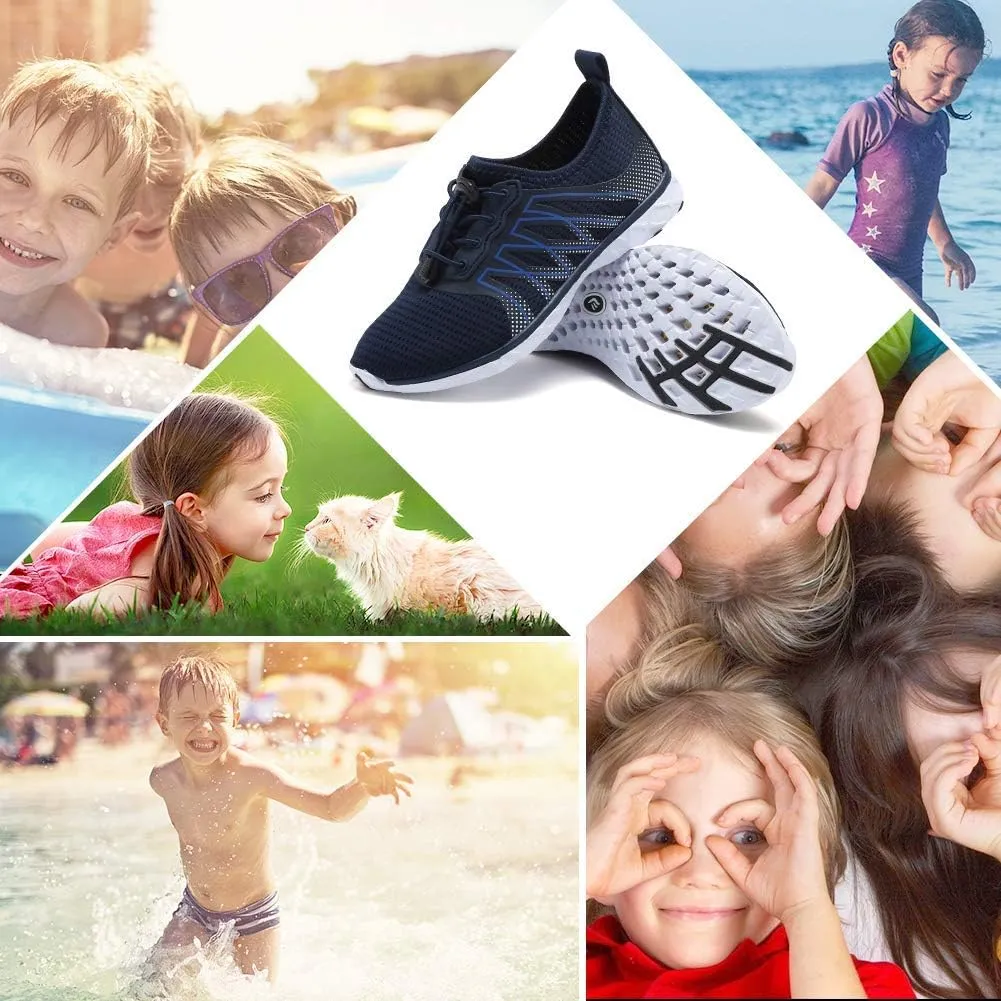 CIOR Kids Water Shoes Boys & Girls Sports Aqua Athletic Sneakers Lightweight Sport Shoes(Little Kid/Big Kid)