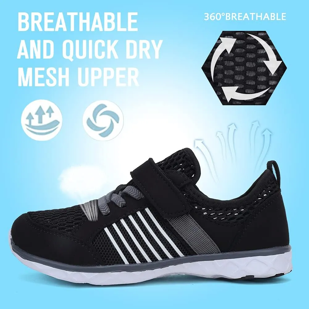 CIOR Kids Water Shoes Boys & Girls Sports Aqua Athletic Sneakers Lightweight Sport Shoes(Little Kid/Big Kid)