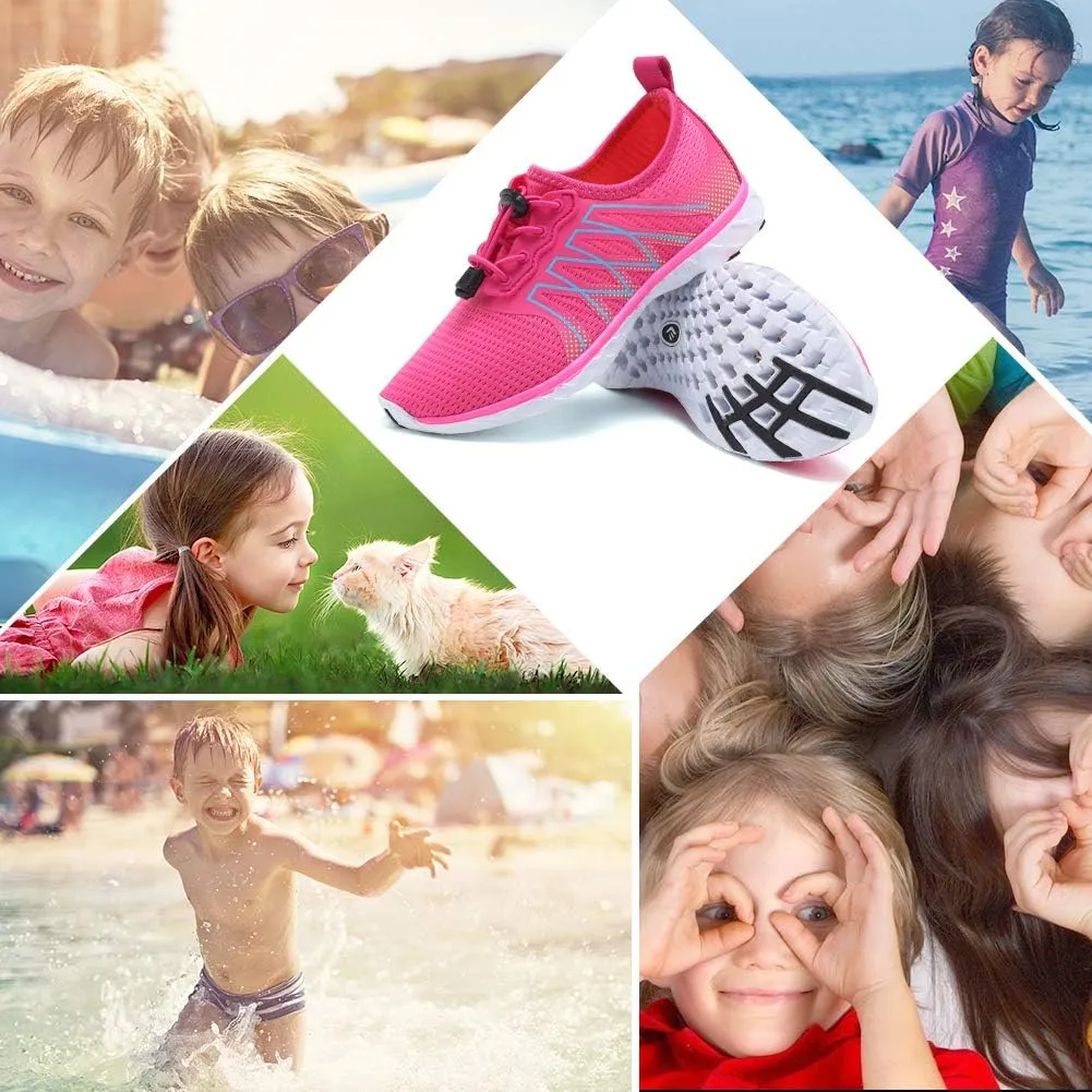 CIOR Kids Water Shoes Boys & Girls Sports Aqua Athletic Sneakers Lightweight Sport Shoes(Little Kid/Big Kid)