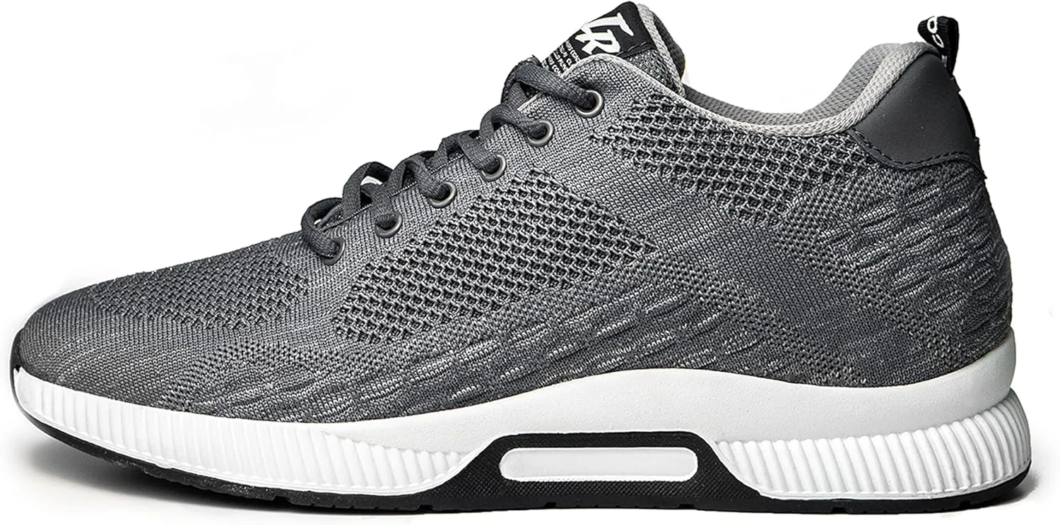 Conzuri Official V2 Cloud Runners Shoes for Men-Height Increasing Shoes Elevate Your Height by 2.4 Inches, Lightweight, Non-Slip Casual and Fashion Sneakers