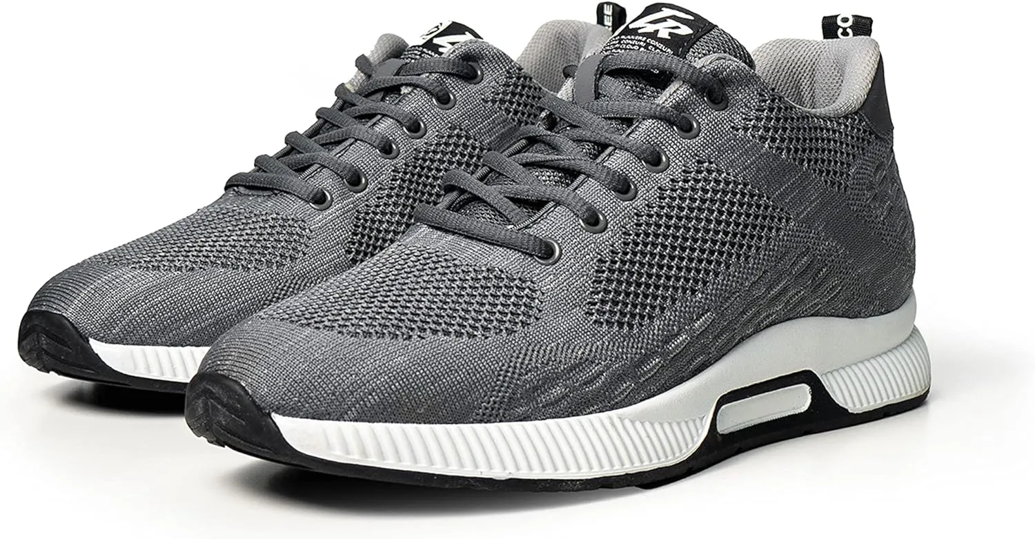 Conzuri Official V2 Cloud Runners Shoes for Men-Height Increasing Shoes Elevate Your Height by 2.4 Inches, Lightweight, Non-Slip Casual and Fashion Sneakers
