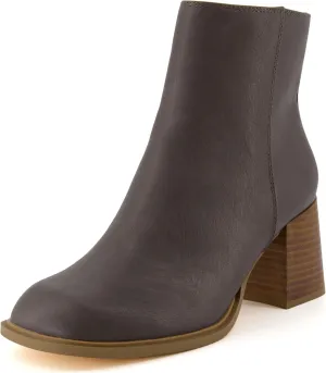 CUSHIONAIRE Women's Dante block heel dress boot  Memory Foam, Wide Widths Available