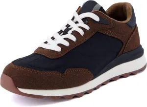 CUSHIONAIRE Women's Kicks lace up Nylon Sneaker  Comfort Foam, Wide Widths Available
