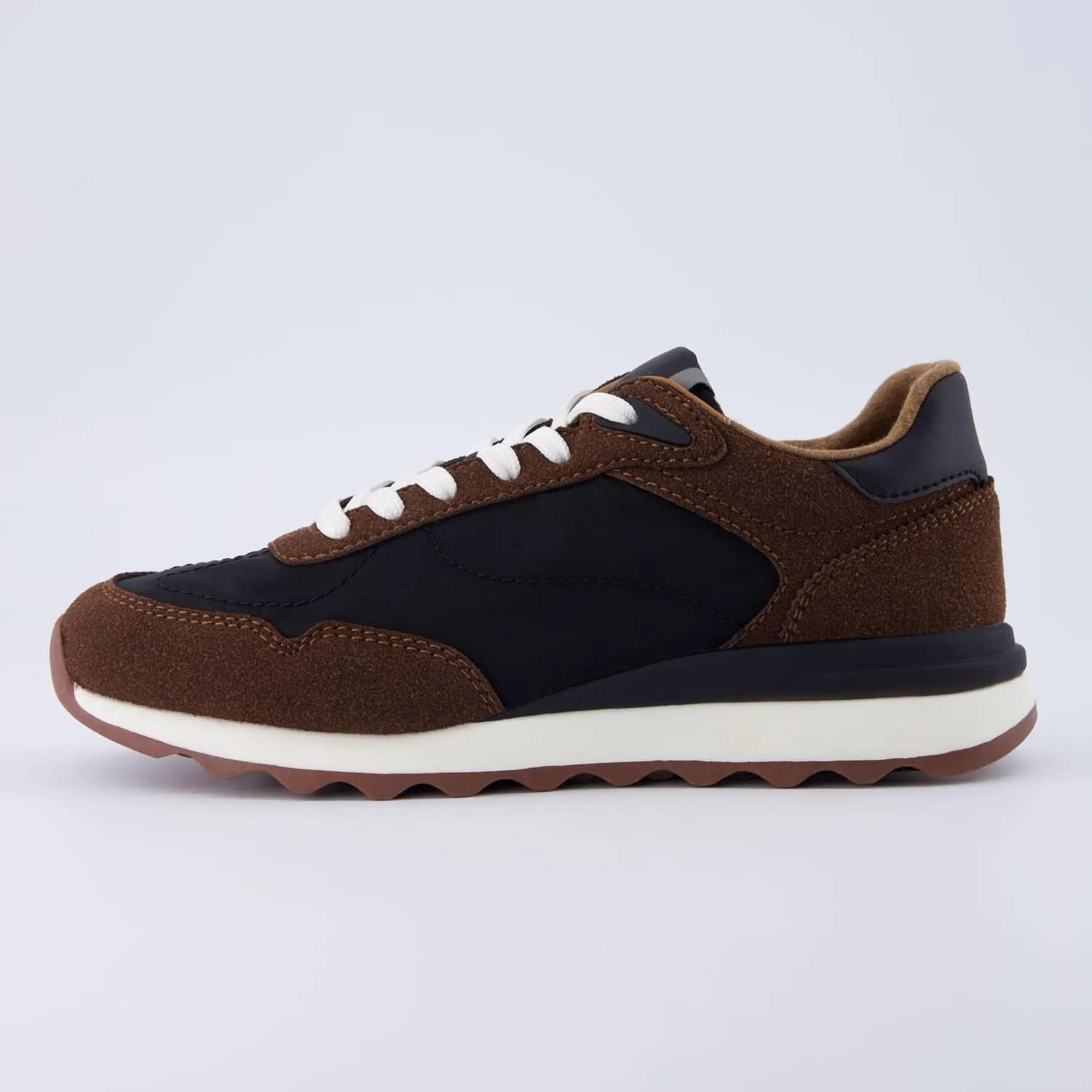 CUSHIONAIRE Women's Kicks lace up Nylon Sneaker  Comfort Foam, Wide Widths Available