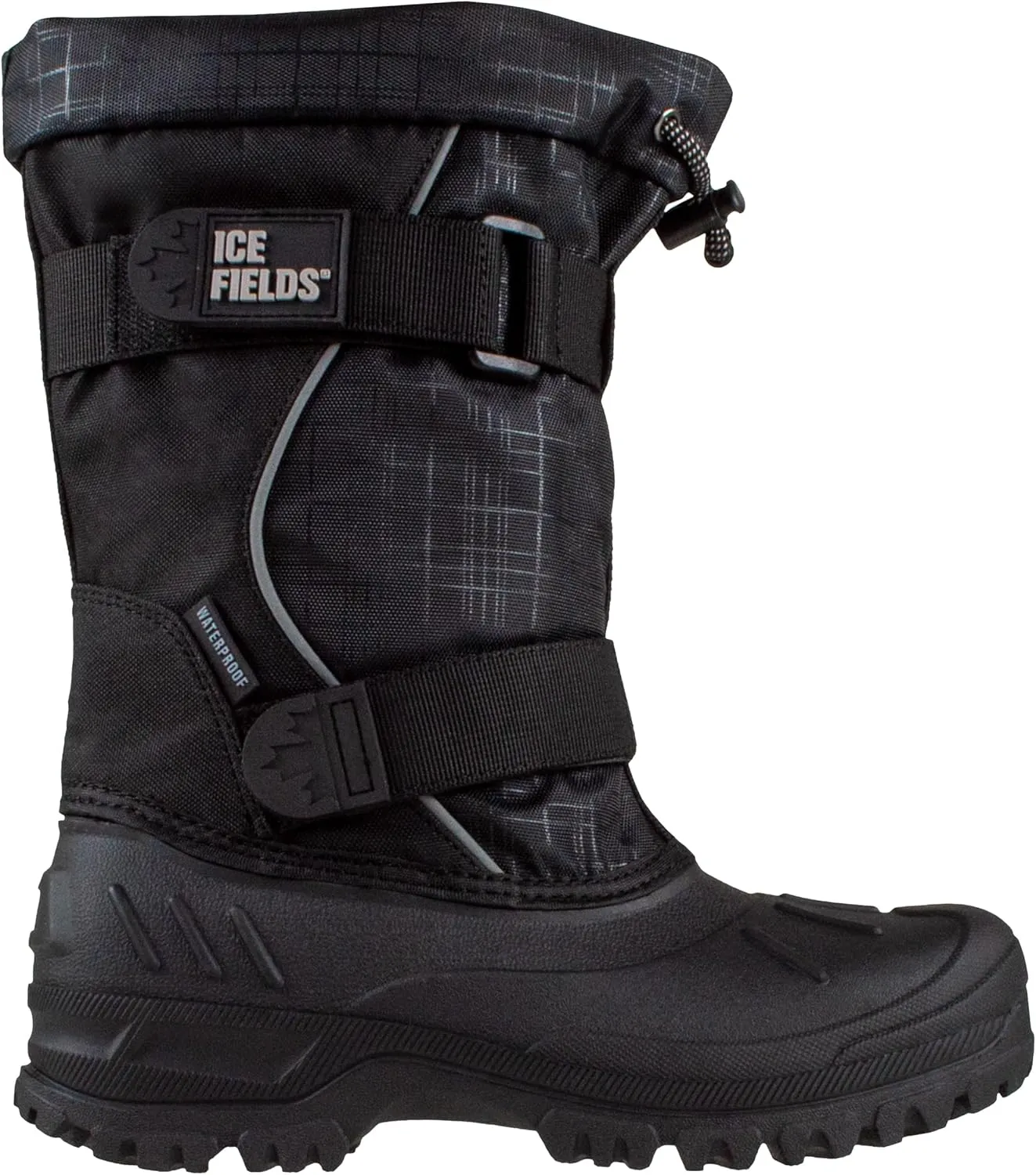 Darrell Little and Big Kid High Snow Winter Boots, Warm, Insulated, Waterproof Shell