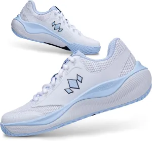Diadem Court Flo Pickleball and Tennis Unisex Shoes | Ultra-Breathable, Lightweight Court Sneakers for Comfort & Performance, Non-Marking Durable Outsole