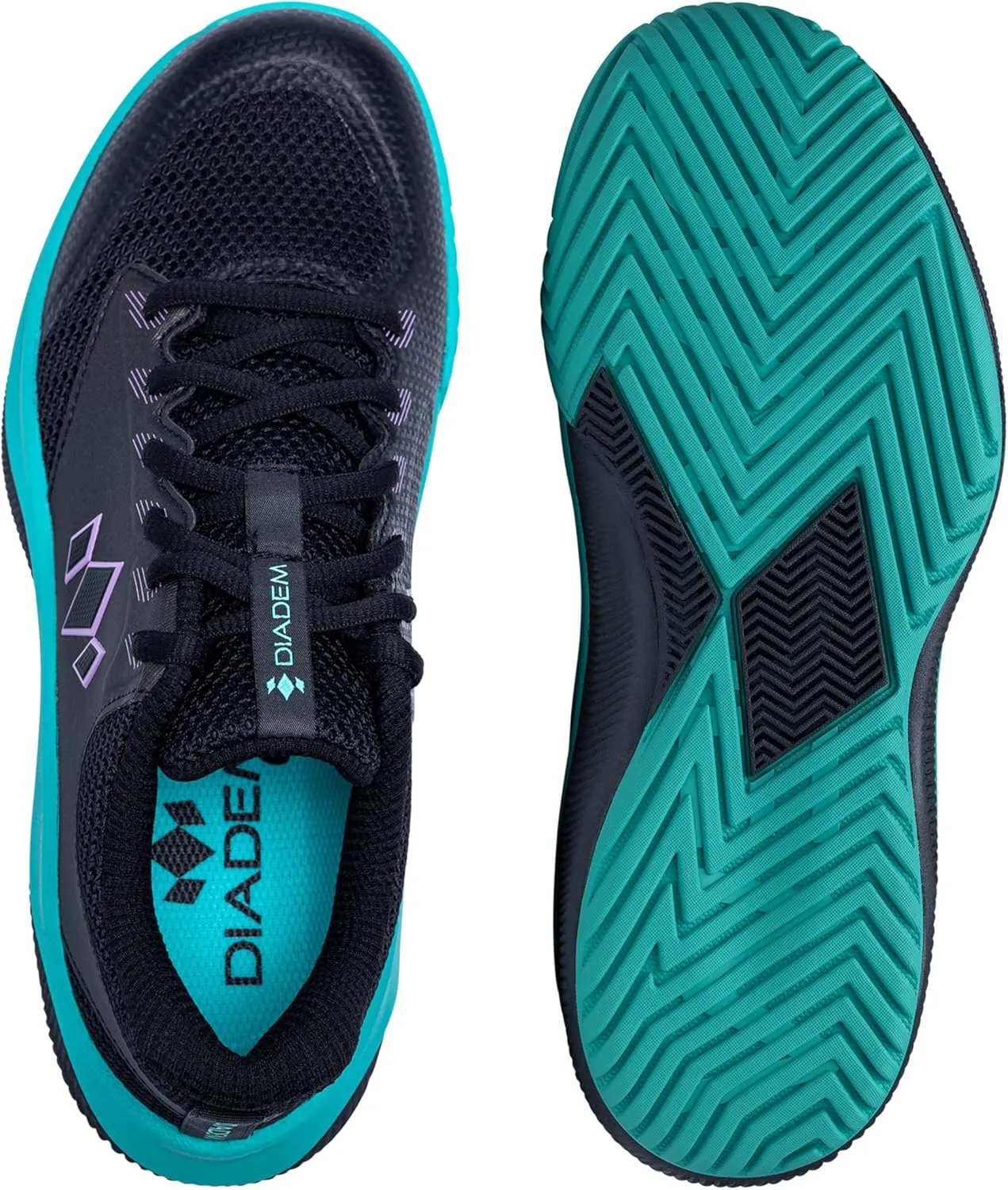 Diadem Court Flo Pickleball and Tennis Unisex Shoes | Ultra-Breathable, Lightweight Court Sneakers for Comfort & Performance, Non-Marking Durable Outsole