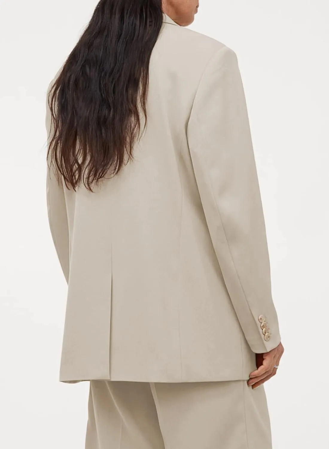 Dokotoo Womens 2024 Fashion Spring Lapel Collar Buttons Blazer Jackets for Women Business Casual