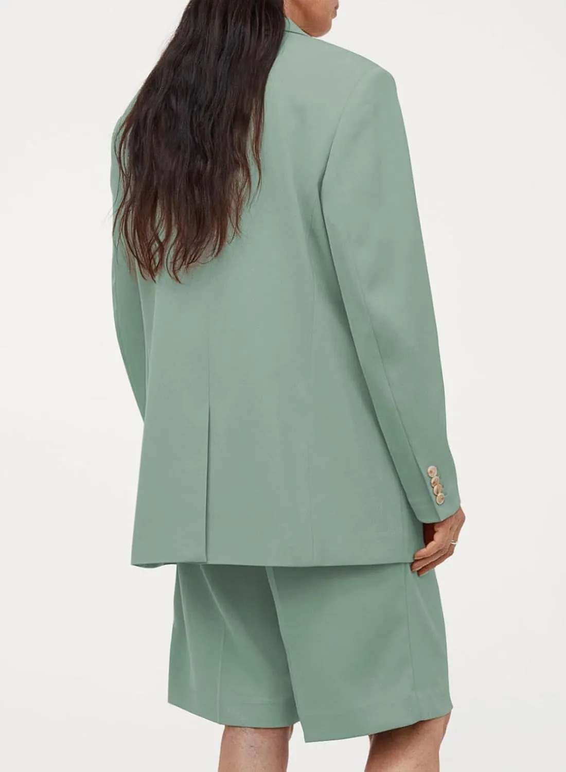 Dokotoo Womens 2024 Fashion Spring Lapel Collar Buttons Blazer Jackets for Women Business Casual