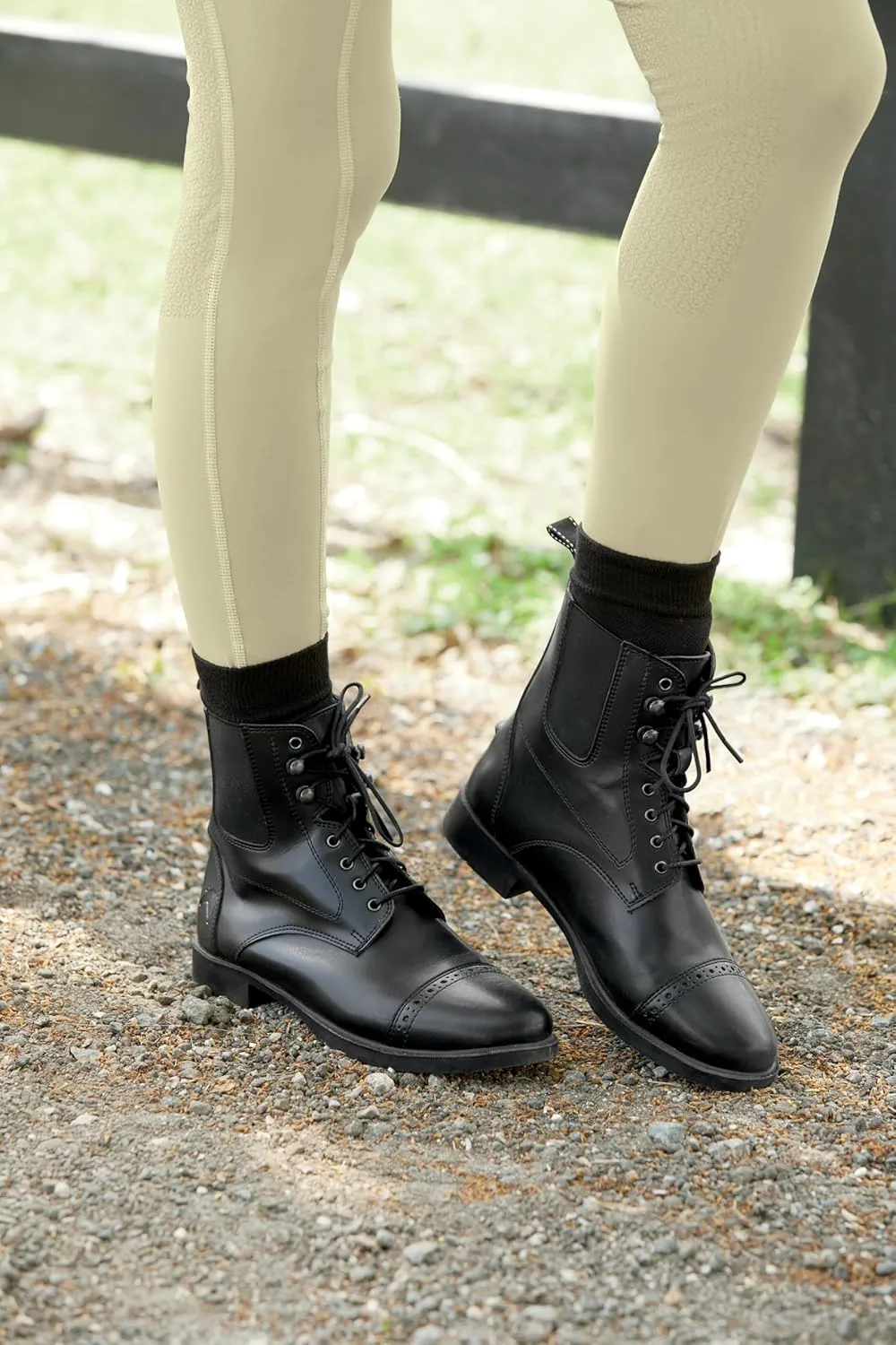Dover Saddlery Riding Sport - Ladies' Provenance Lace Paddock Boots