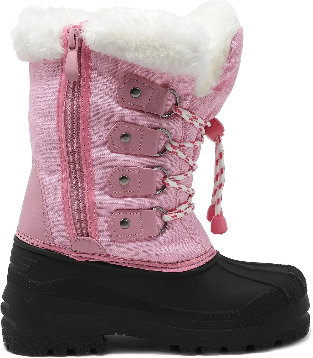 DREAM PAIRS Boys & Girls Waterproof Winter Snow Boots for Little Kid/Big Kid