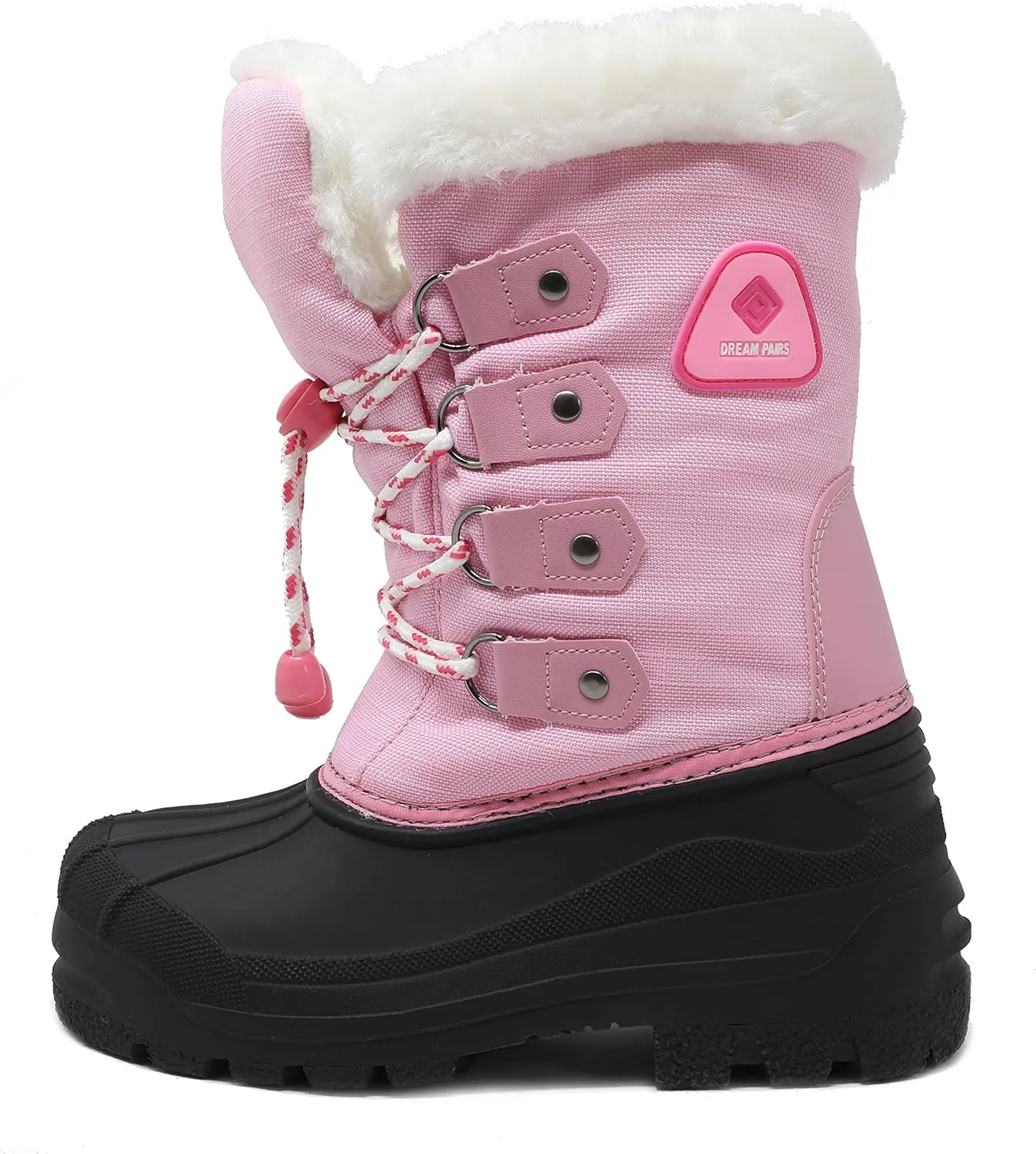 DREAM PAIRS Boys & Girls Waterproof Winter Snow Boots for Little Kid/Big Kid