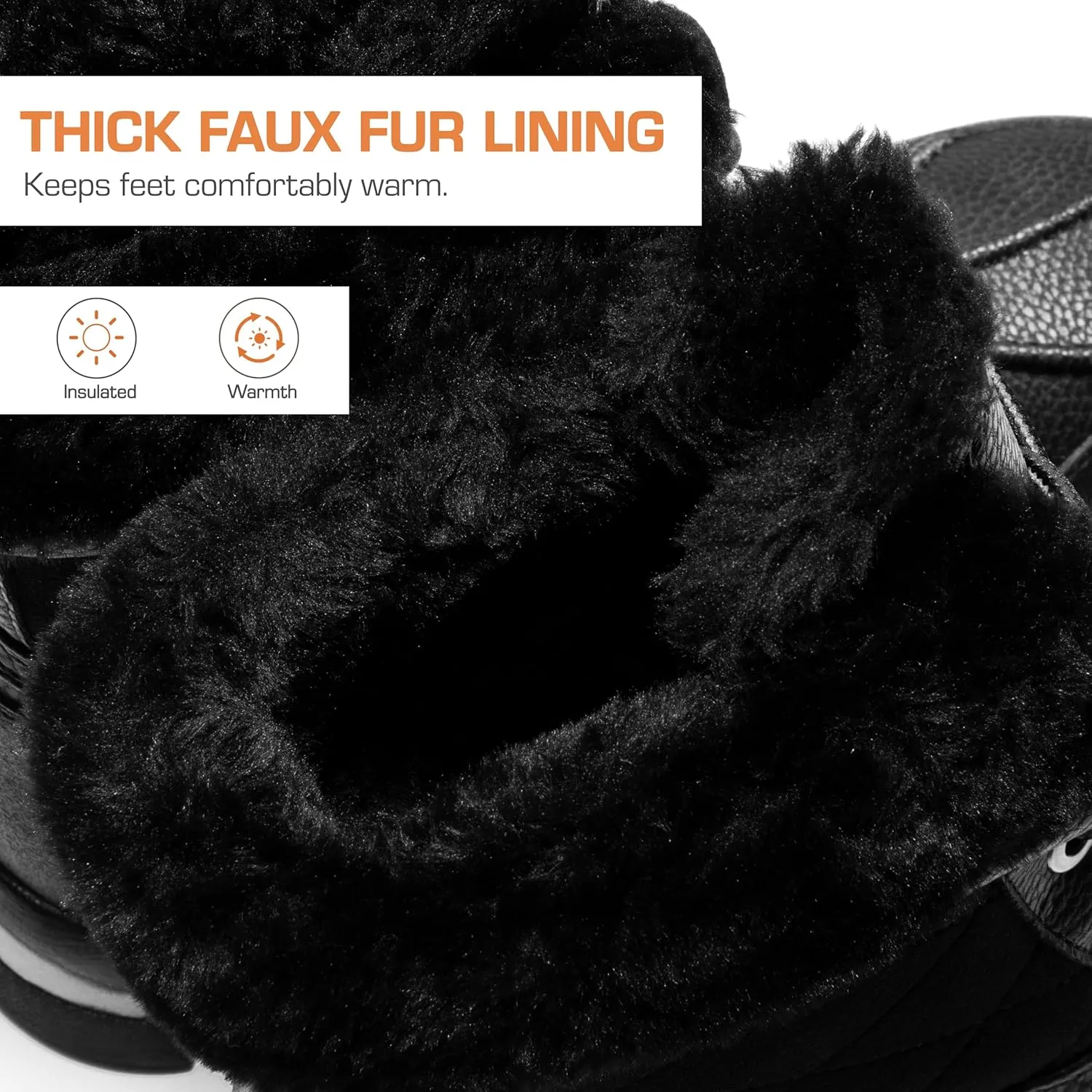 DREAM PAIRS Snow Boots for Women Waterproof Mid Calf Lace Up Duck Boots Warm Faux Fur FuzzyGo Bold Winter Boots for Outdoor