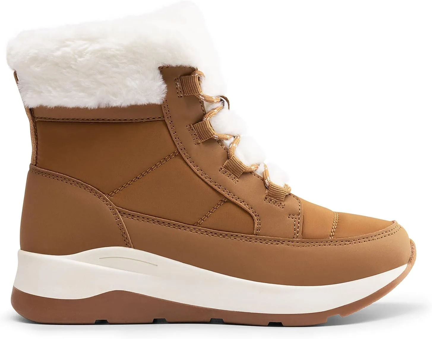 DREAM PAIRS Women's Winter Snow Boots, Faux Fur Waterproof Ankle Booties, Zaylee Ladies Comfortable Short Boots Outdoor