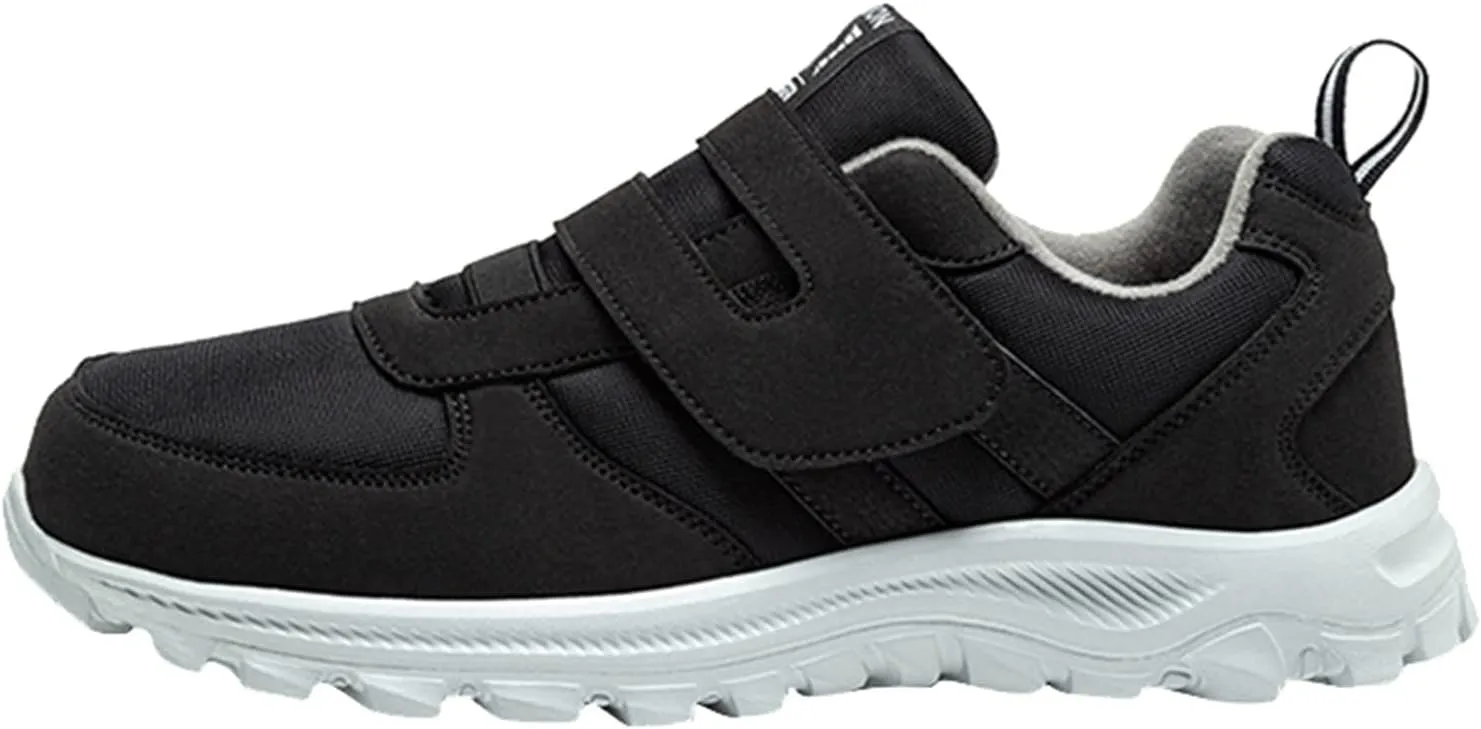 Fashion Couple Models Men's Middle and Elderly Light and Comfortable Non Slip Hook Loop Walking Sport Shoes Sneaker Men