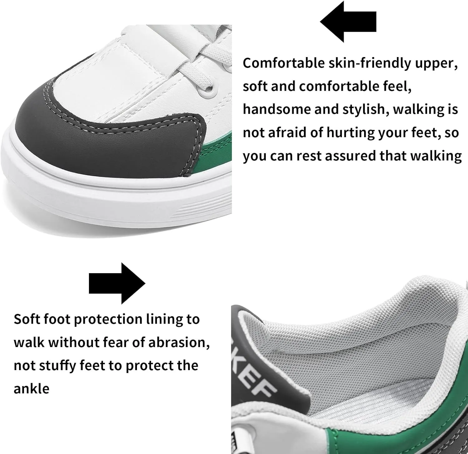 Fashion Men's Casual Canvas Sneakers - Classic Street Style Skateboarding Shoes, Low Top, Round Toe, Spring & Fall