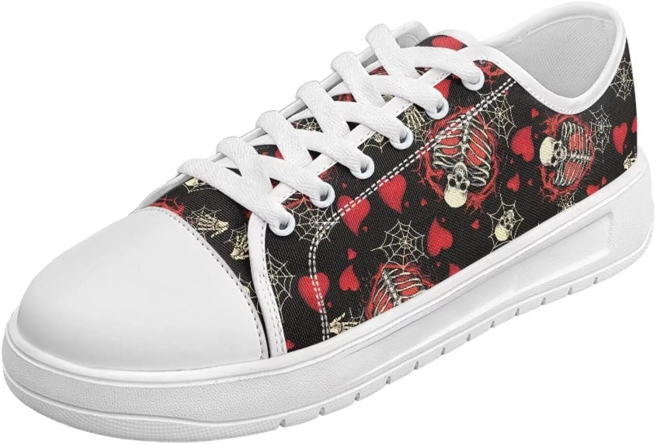 Fashion Sneakers for Women Lace up Memory Foam Insole and Non-Slip Womens Shoes Dressy Casual Spring Shoes