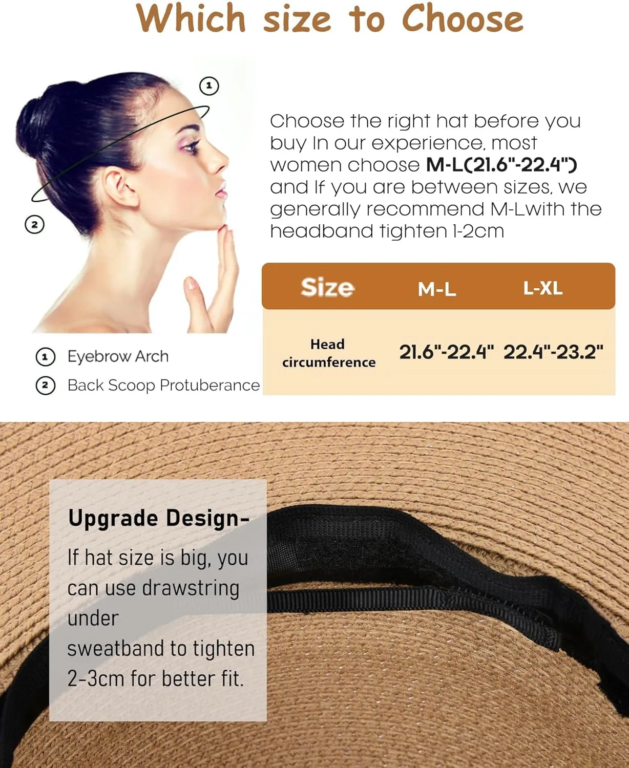 FURTALK Womens Sun Straw Hat Wide Brim UPF 80 Summer Hat Foldable Packable Floppy Beach Hats for Women